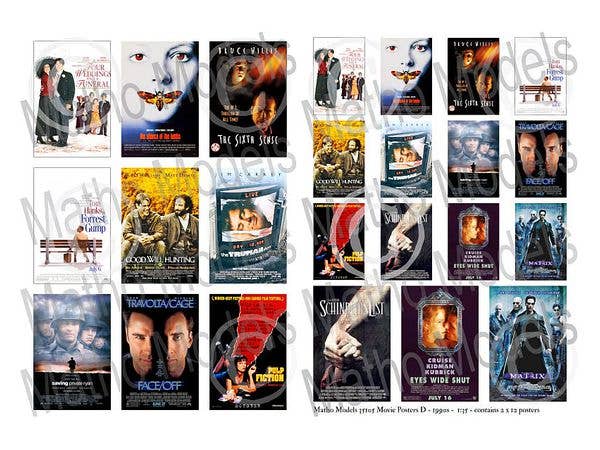 Matho 1/35 Movie Posters - BIG SET | 5449612351073
