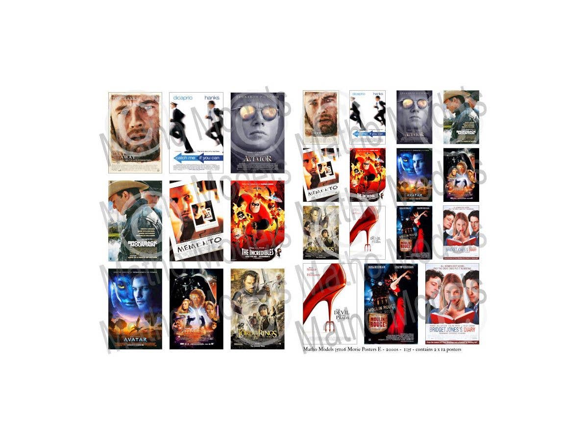 Matho 1/35 Movie Posters - BIG SET | 5449612351073