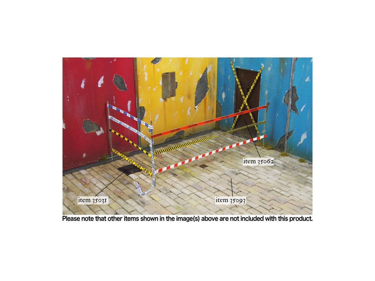 Matho 1/35 Double Sided Warning and Caution Tape A - English | 5449612351080