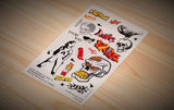 Matho Graffiti Decals Set 1