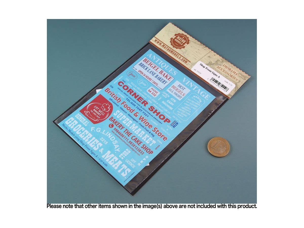 Matho 1/35 Shop Front Signs A | 5449612351196