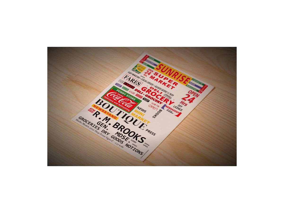 Matho 1/35 Shop Front Signs C | 5449612351219
