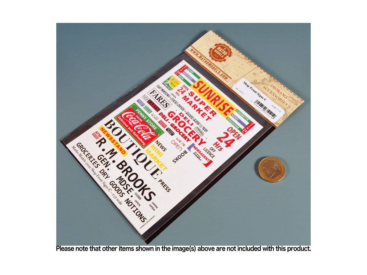 Matho 1/35 Shop Front Signs C | 5449612351219