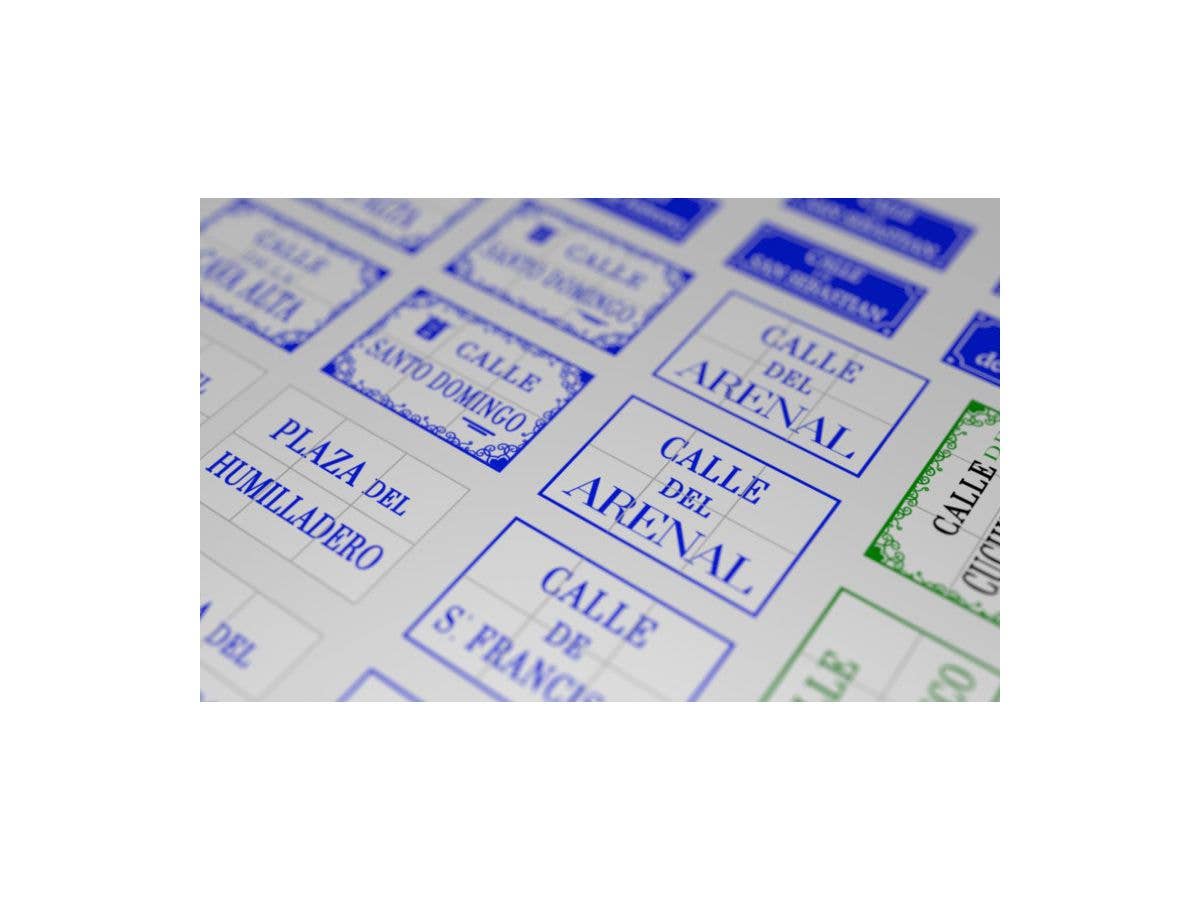 Matho 1/35 Street Name Signs D - Spanish | 5449612351264