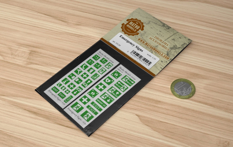 Matho 1/35 Emergency Signs