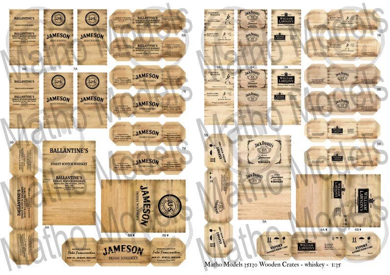 Matho Wooden Crates : whiskey | 5449612351301