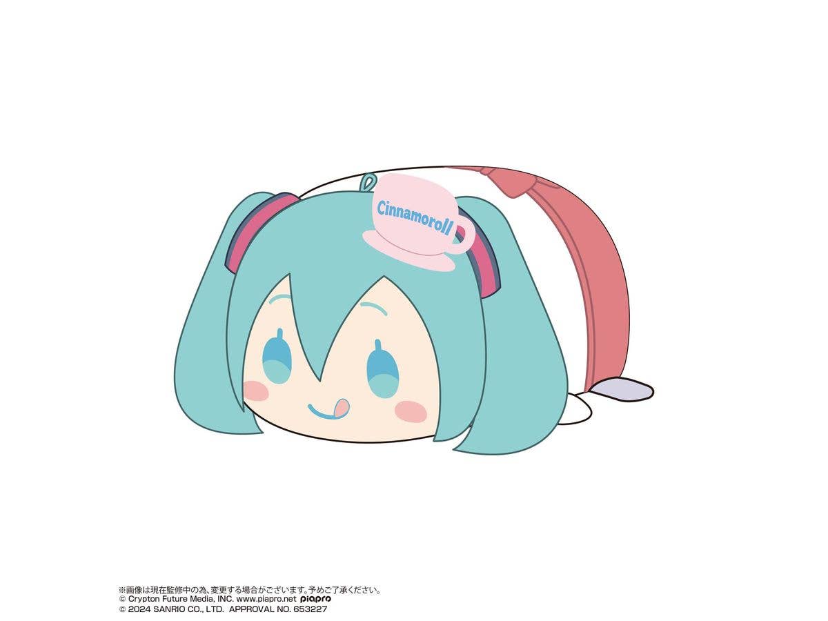 Hatsune miku×Cinnamoroll POTE KORO MASCOT 2 | 4580683625944