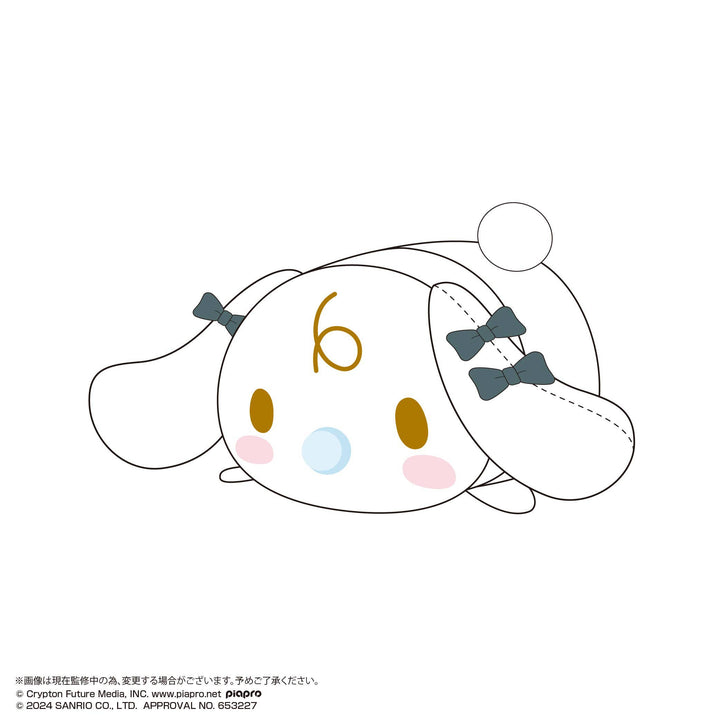 Hatsune miku×Cinnamoroll POTE KORO MASCOT Msize 2 (ITEM C) | 4580683626095