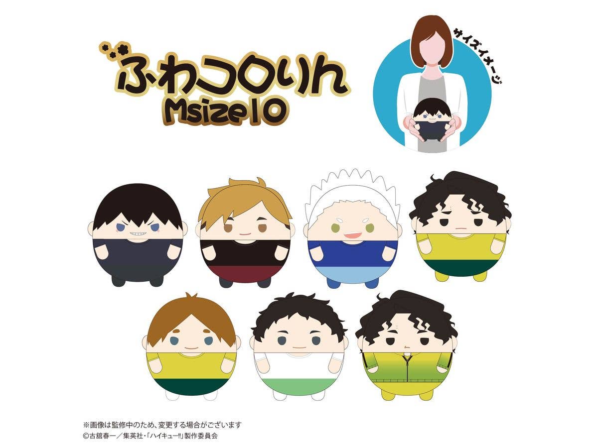 Haikyu FUWA KORORIN Ｍsize 10 (Item B) | 4580683627818