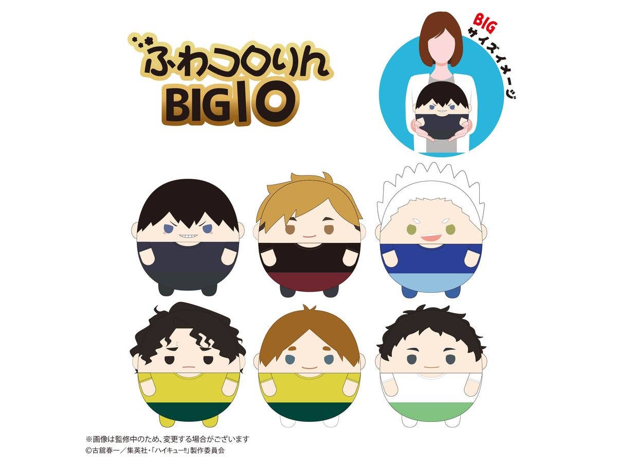 Haikyu FUWA KORORIN BIG 10 (Item E) | 4580683627924