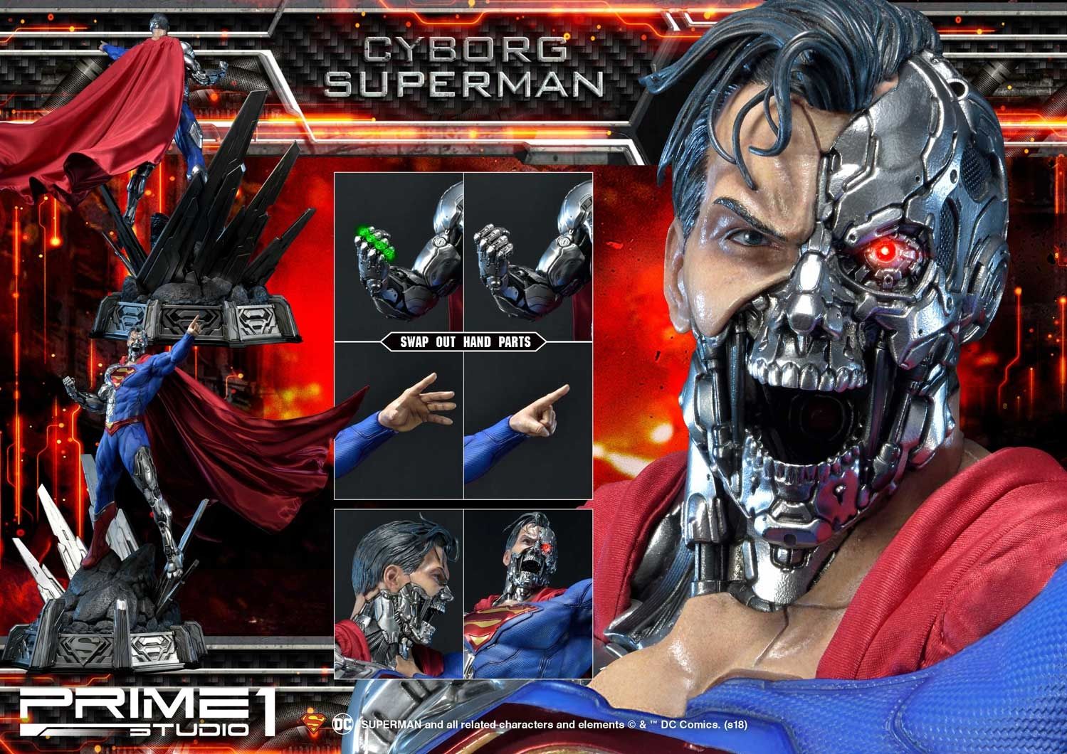 Museum Masterline Superman (Comics) Cyborg Superman EX Version