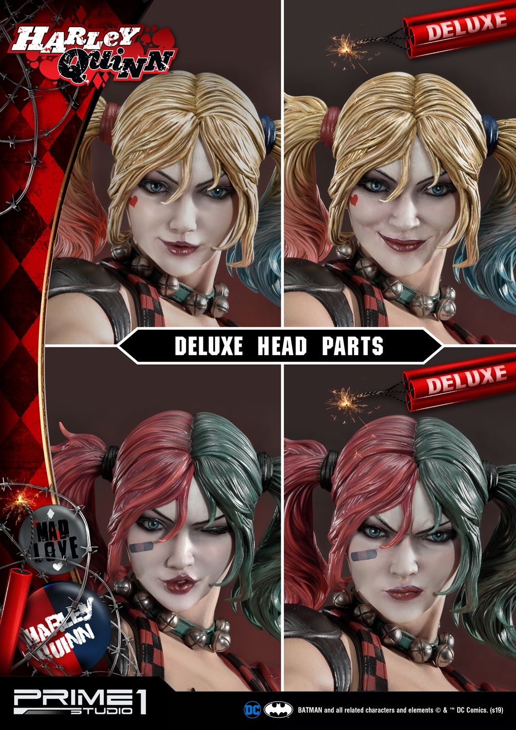 Museum Masterline Batman (Comics) Harley Quinn Deluxe Version