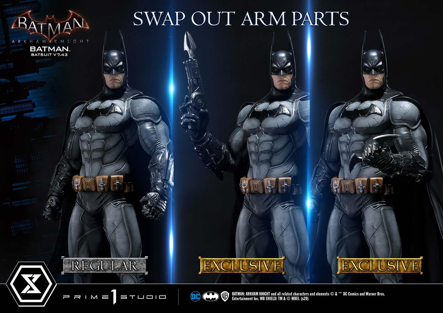 Museum Masterline Batman: Arkham Knight Batman Batsuit V7.43 EX Version
