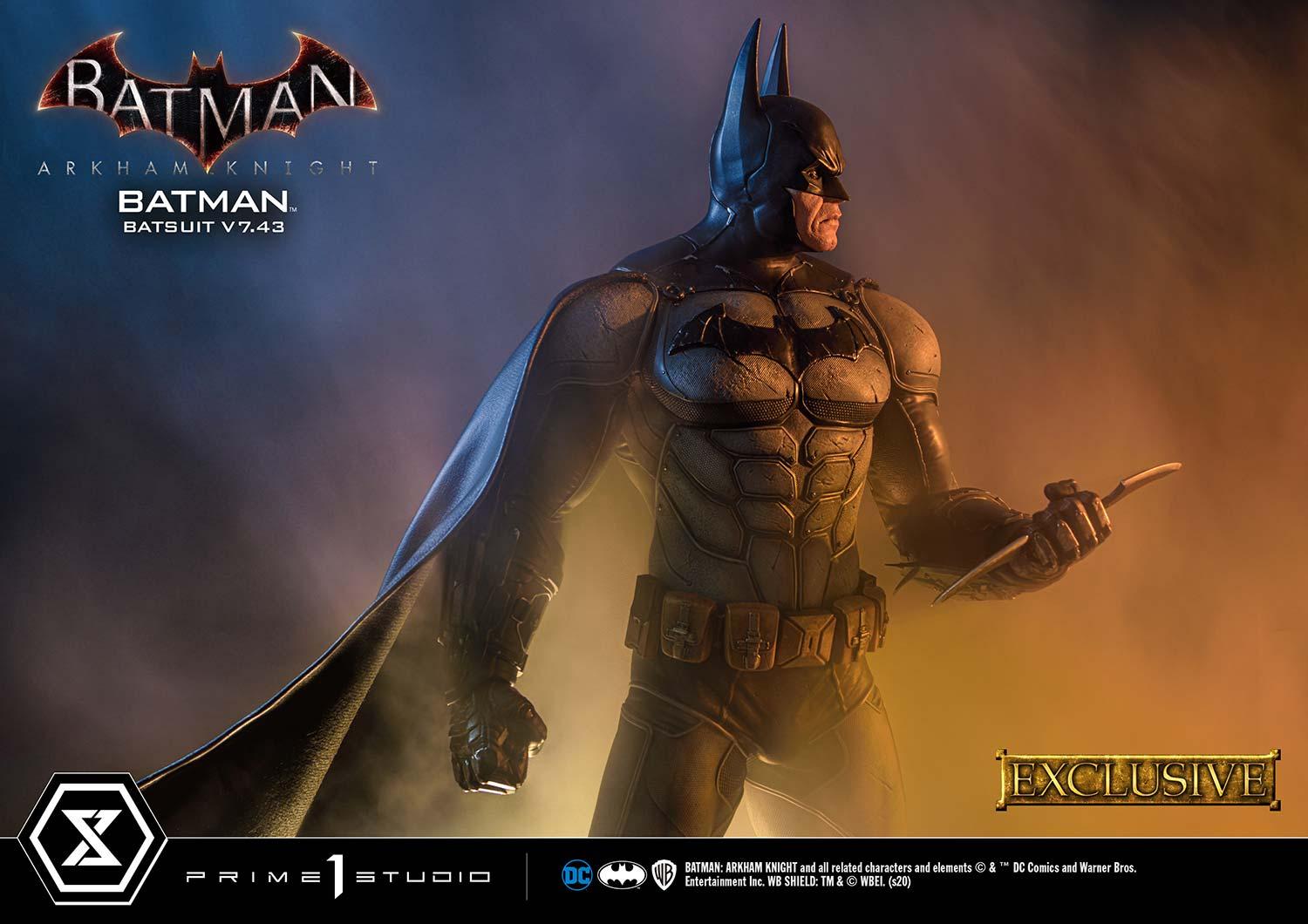 Museum Masterline Batman: Arkham Knight Batman Batsuit V7.43 EX Version