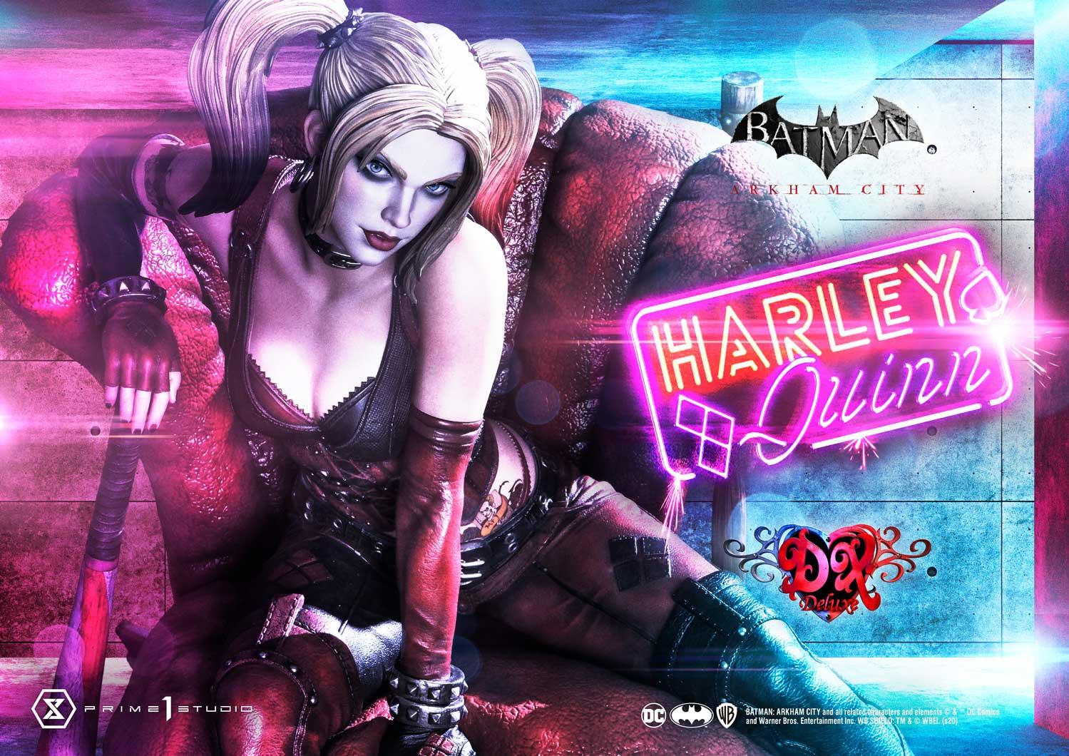 Museum Masterline Batman: Arkham City Harley Quinn DX Bonus Version