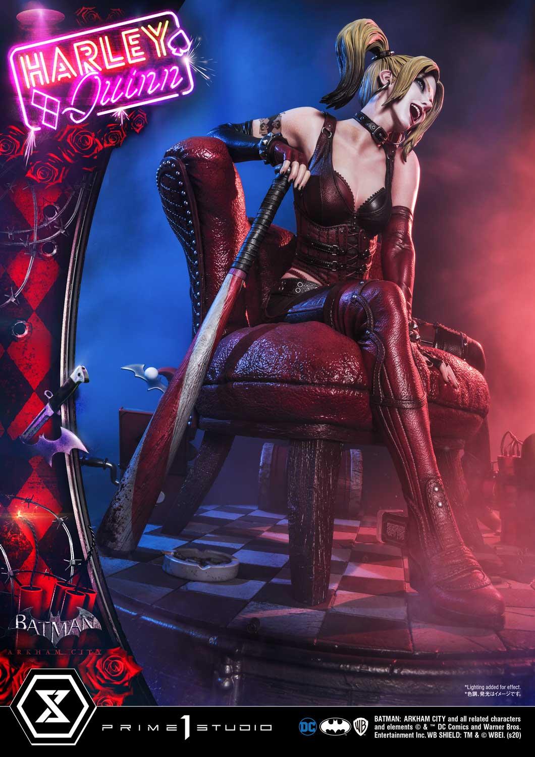 Museum Masterline Batman: Arkham City Harley Quinn DX Bonus Version