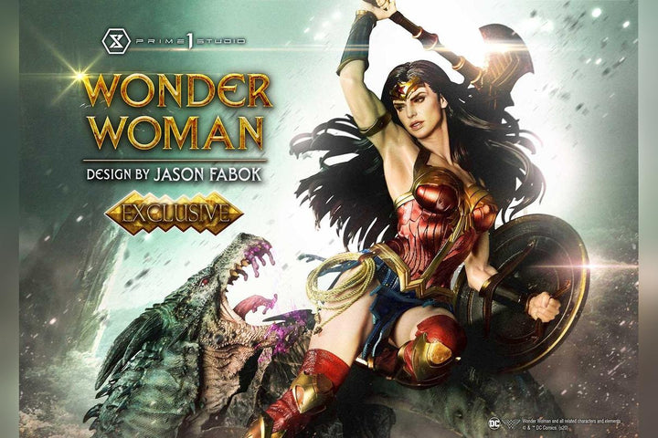 Museum Masterline Wonder Woman (Comics) Wonder Woman versus Hydra (Concept Design By Jason Fabok) EX Bonus Version