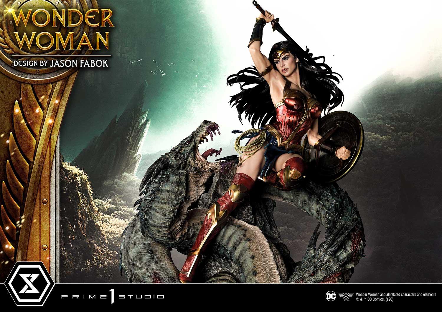 Museum Masterline Wonder Woman (Comics) Wonder Woman versus Hydra (Concept Design By Jason Fabok) EX Bonus Version