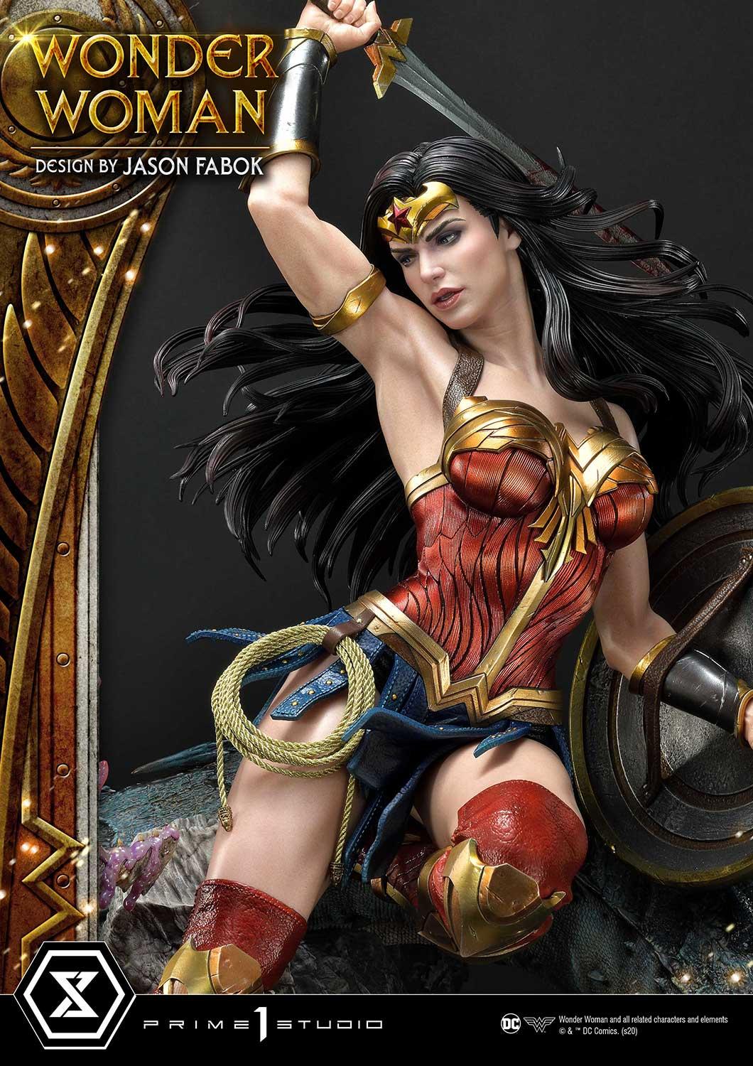 Museum Masterline Wonder Woman (Comics) Wonder Woman versus Hydra (Concept Design By Jason Fabok) EX Bonus Version