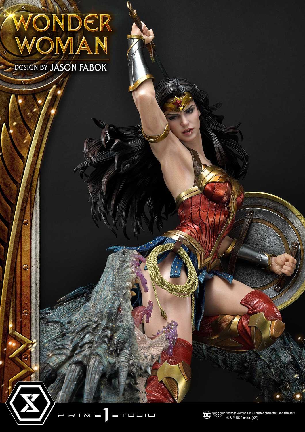Museum Masterline Wonder Woman (Comics) Wonder Woman versus Hydra (Concept Design By Jason Fabok) EX Bonus Version