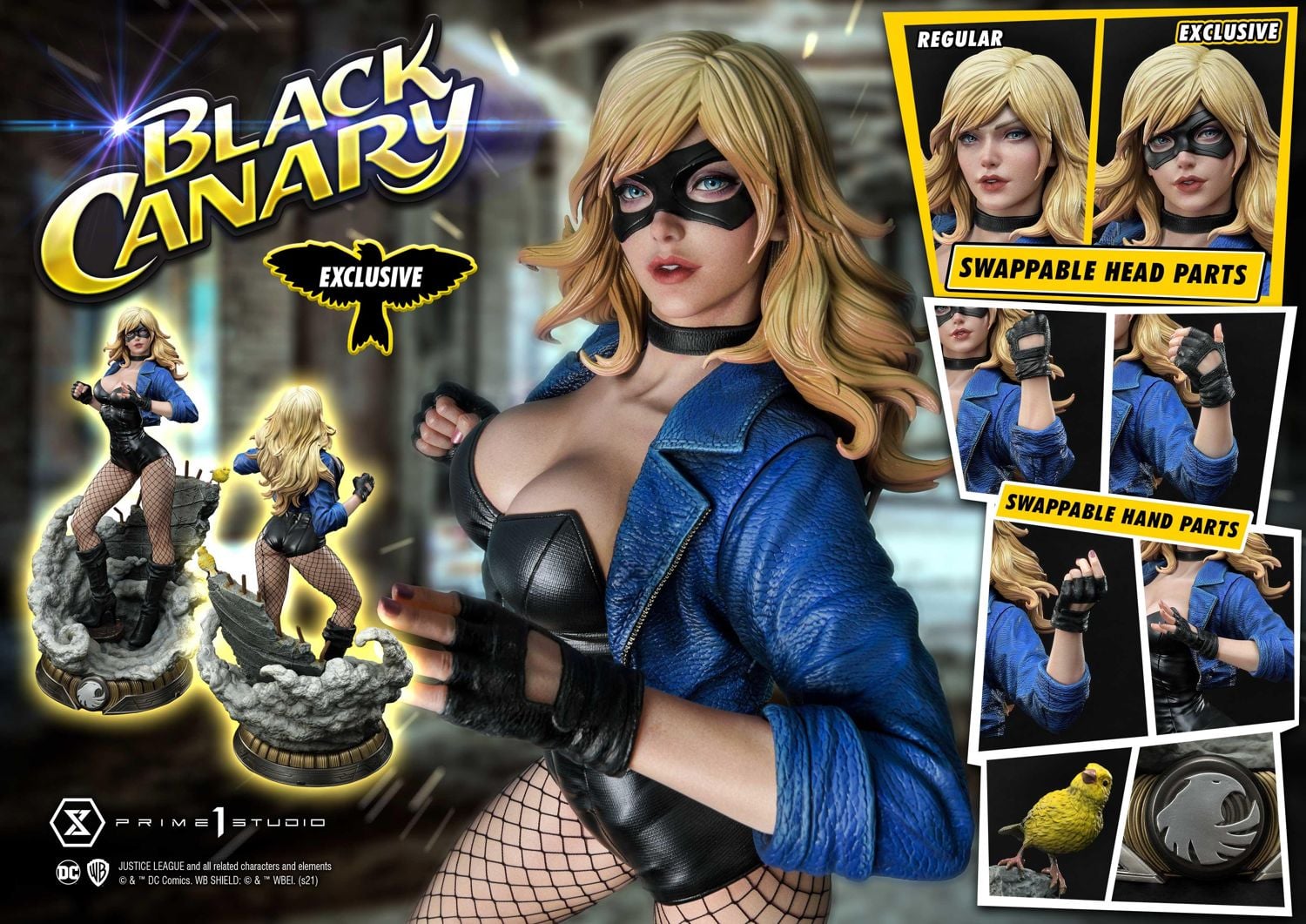 Museum Masterline DC Comics Black Canary EX Bonus Version