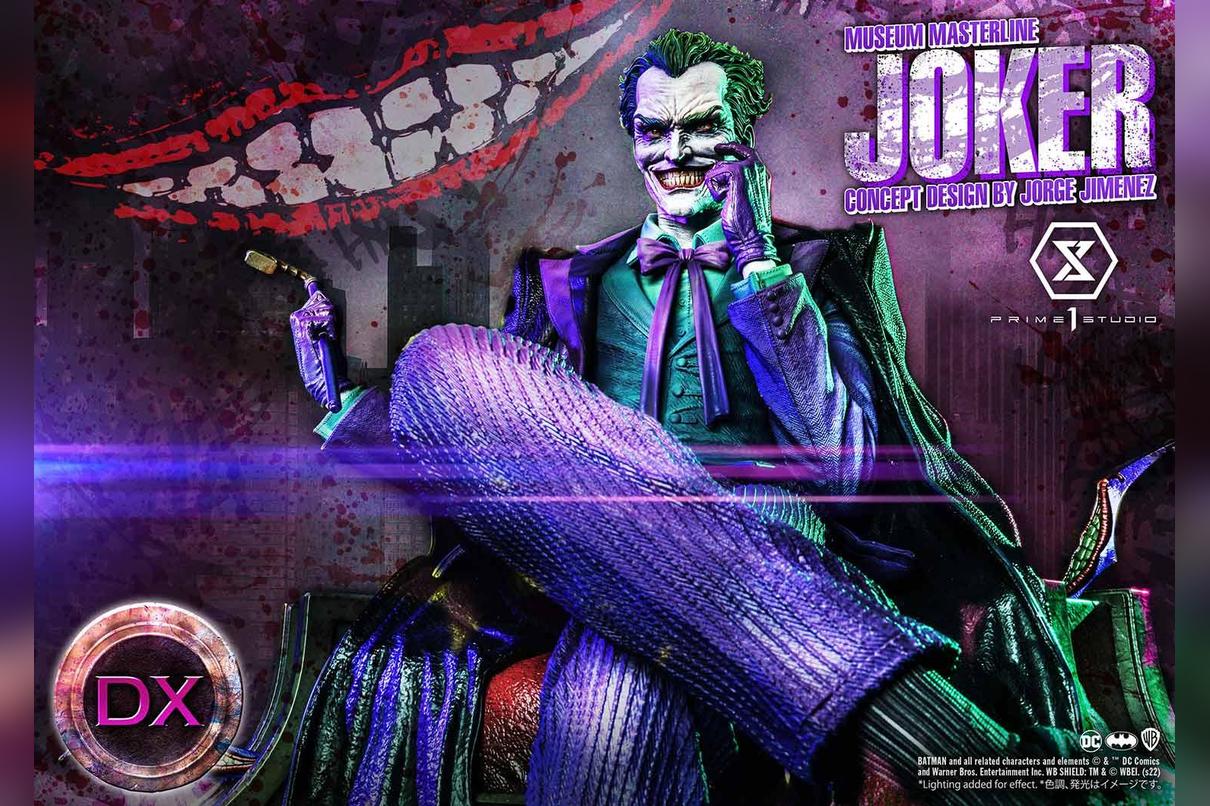 Museum Masterline Batman (Comics) The Joker (Concept Design by Jorge Jimenez) DX Bonus Version