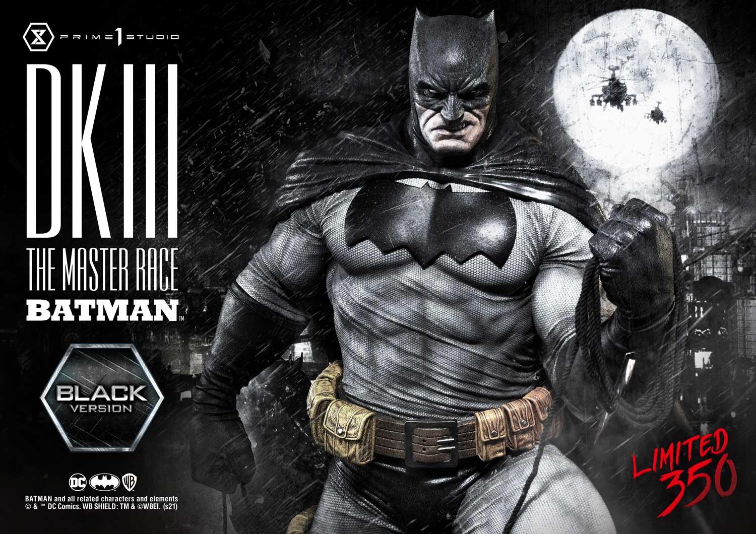 Museum Masterline Batman Dark Knight III The Master Race (Comics) Batman Black Version