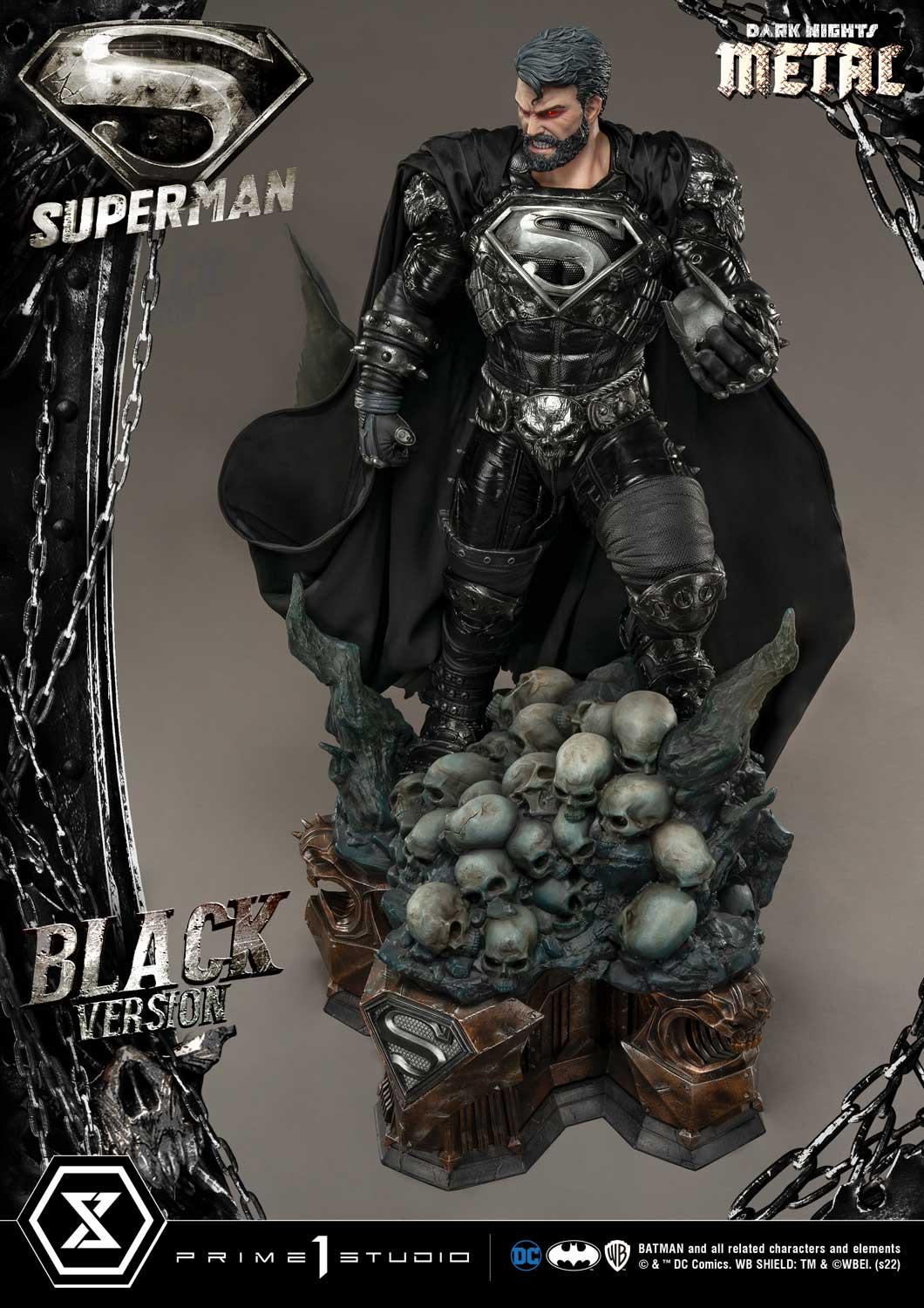 Museum Masterline Dark Nights: Metal (Comics) Superman Black Version