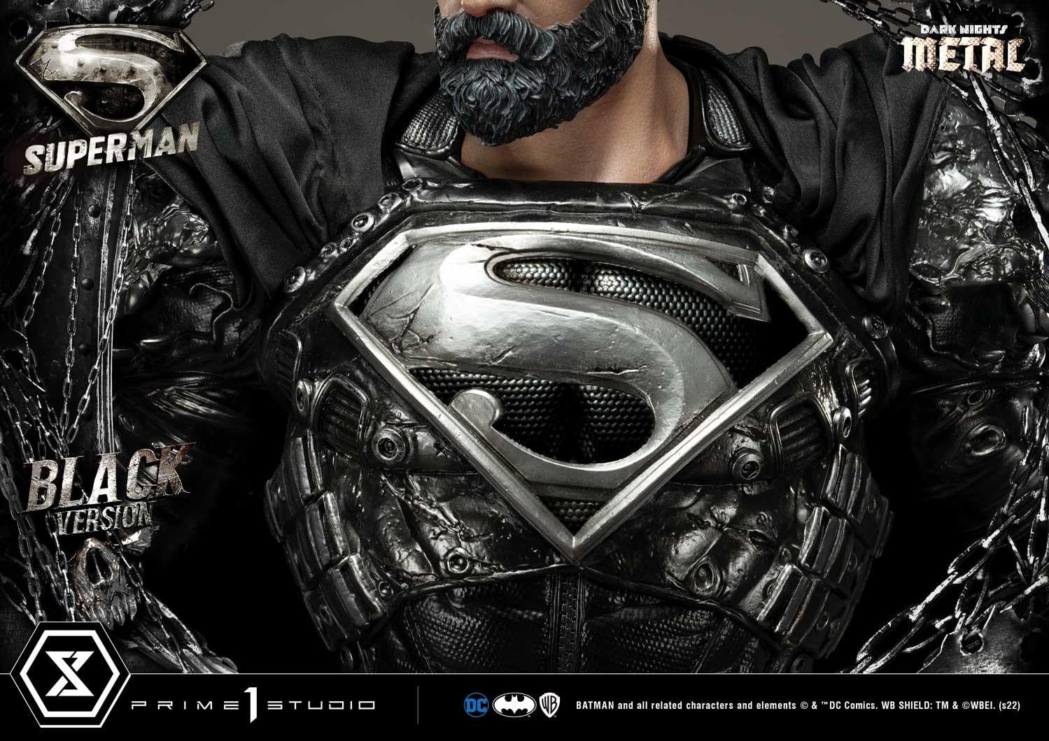Museum Masterline Dark Nights: Metal (Comics) Superman Black Version
