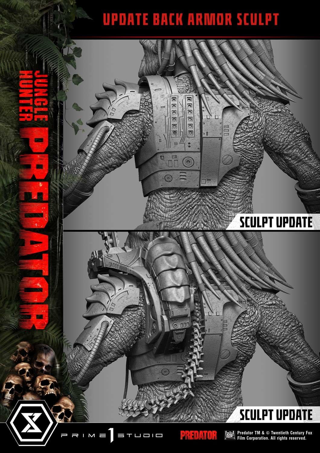 Museum Masterline Predator (Film) Jungle Hunter Predator DX Bonus Version