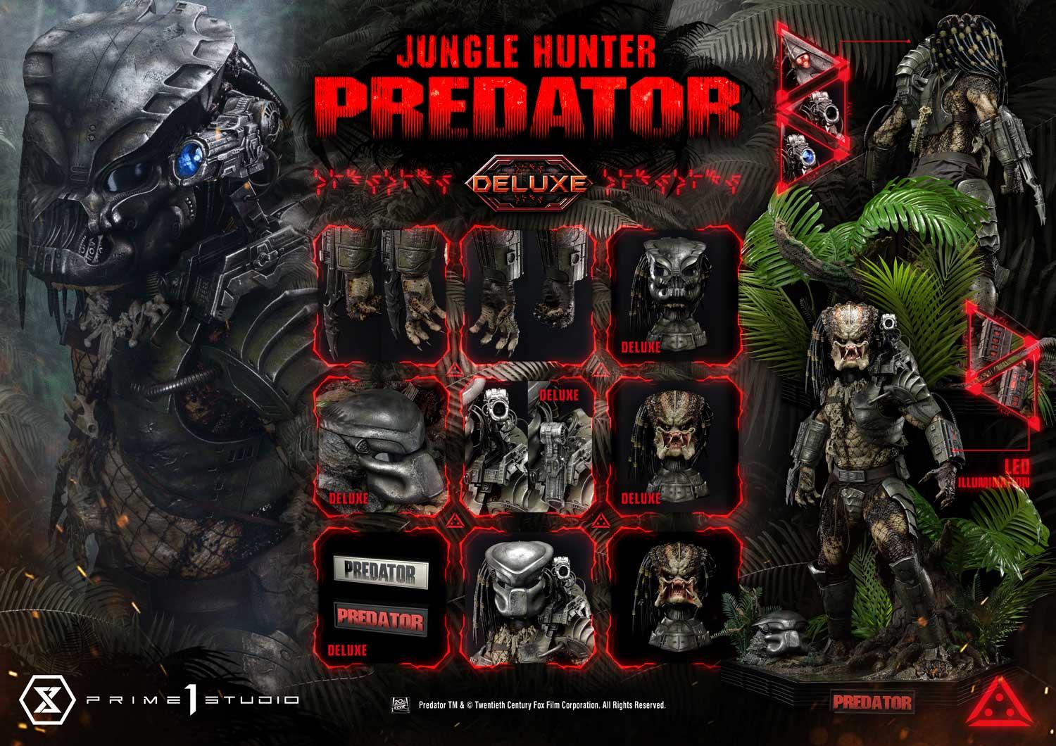 Museum Masterline Predator (Film) Jungle Hunter Predator DX Bonus Version