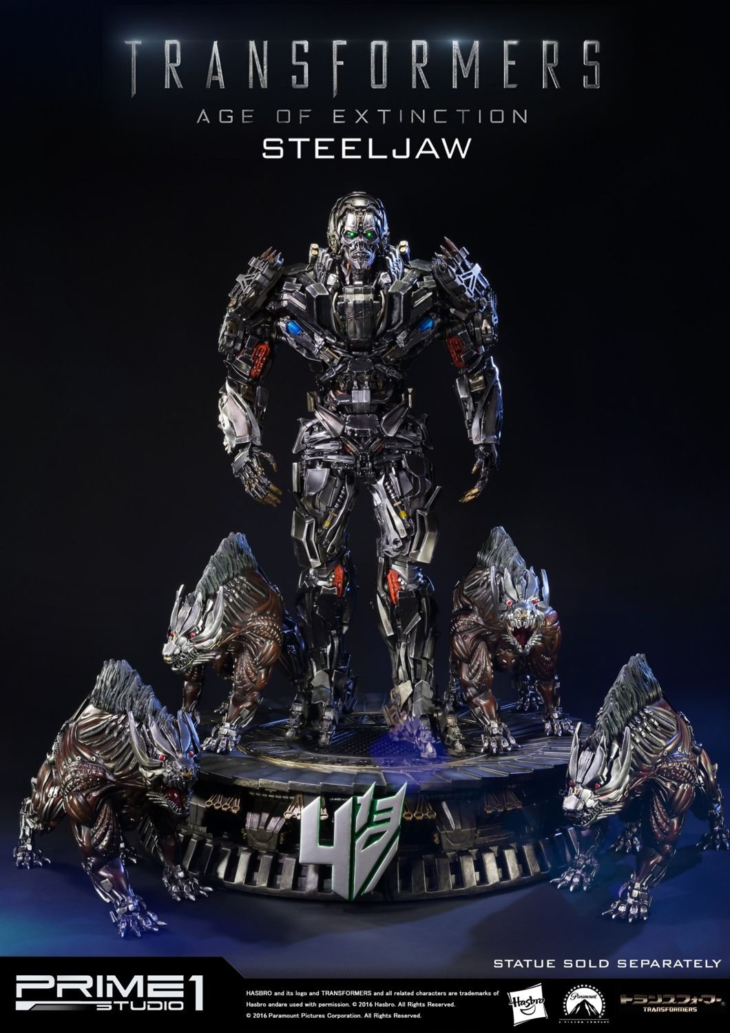 Museum Masterline Transformers: Age of Extinction (Film) Steeljaw