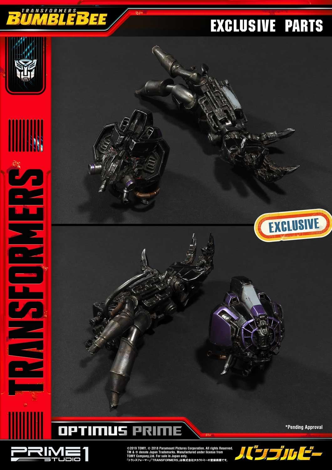 Museum Masterline Transformers: Bumblebee (Film) Optimus Prime Cybertron Edition EX Version