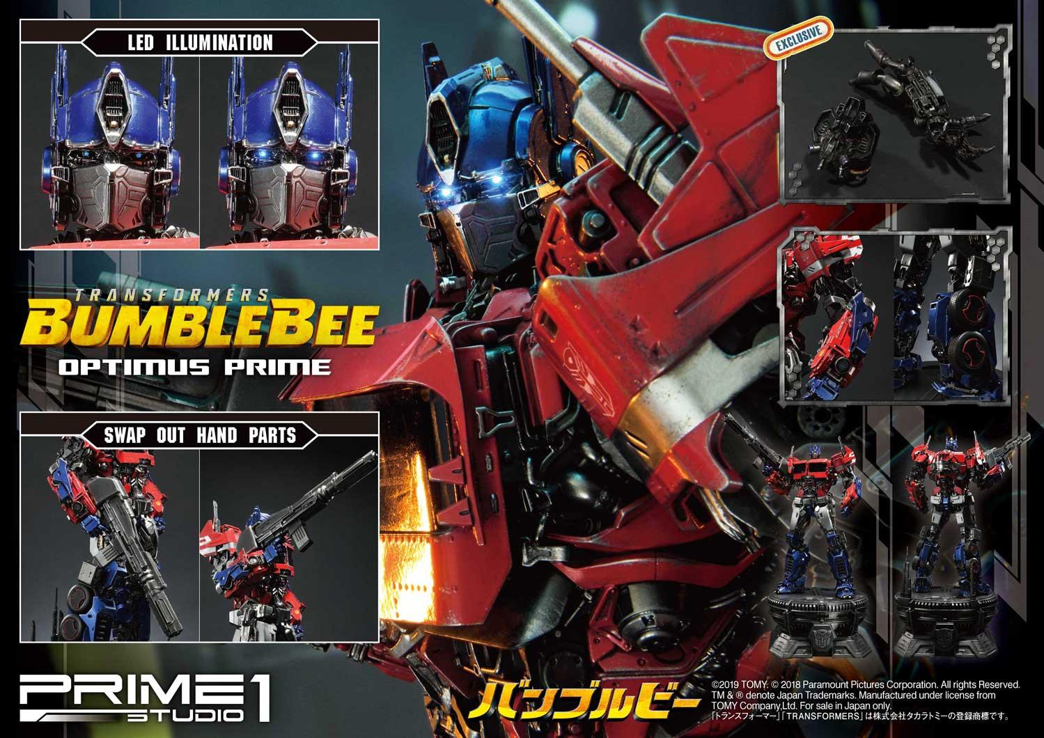 Museum Masterline Transformers: Bumblebee (Film) Optimus Prime Cybertron Edition EX Version