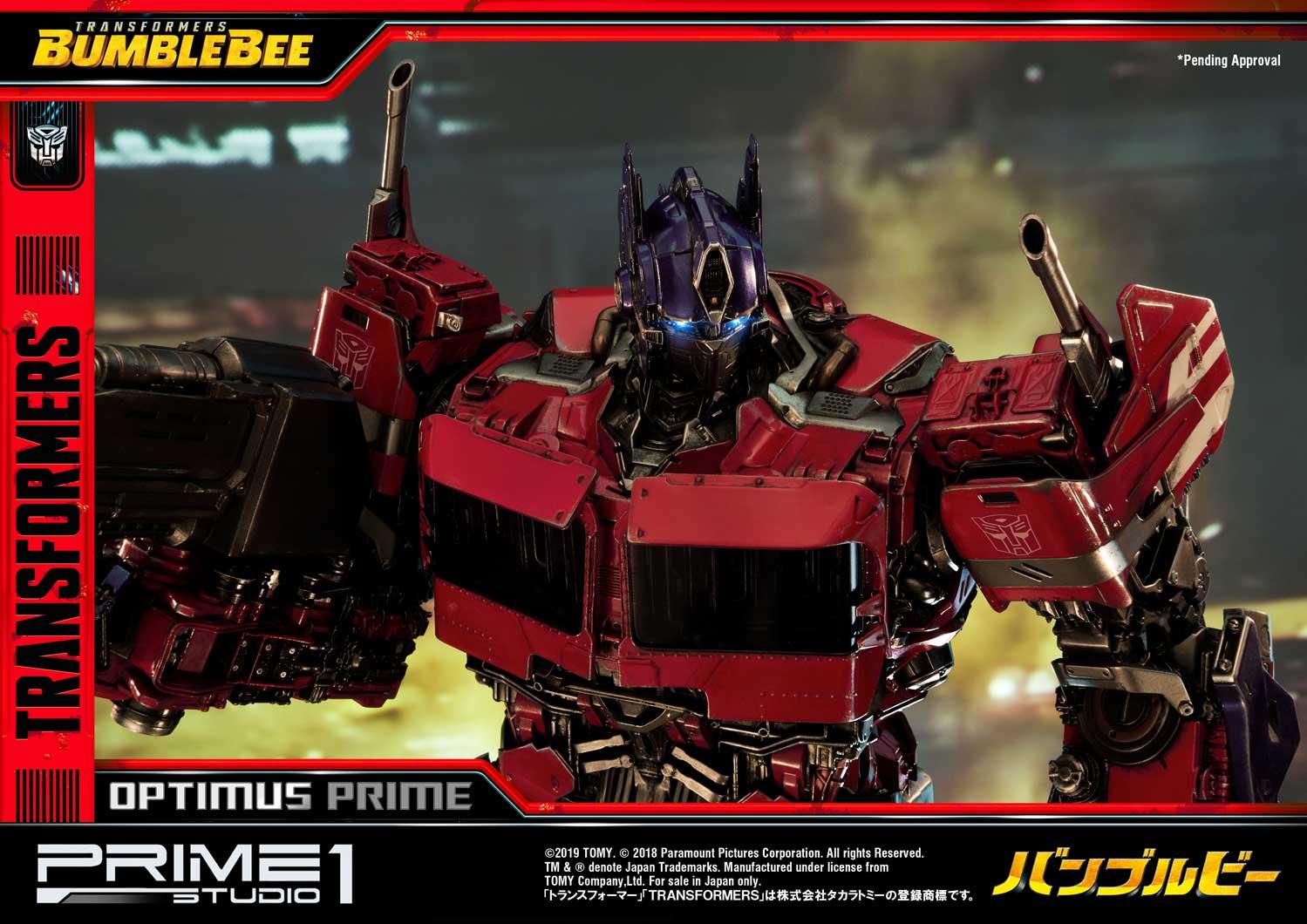 Museum Masterline Transformers: Bumblebee (Film) Optimus Prime Cybertron Edition EX Version
