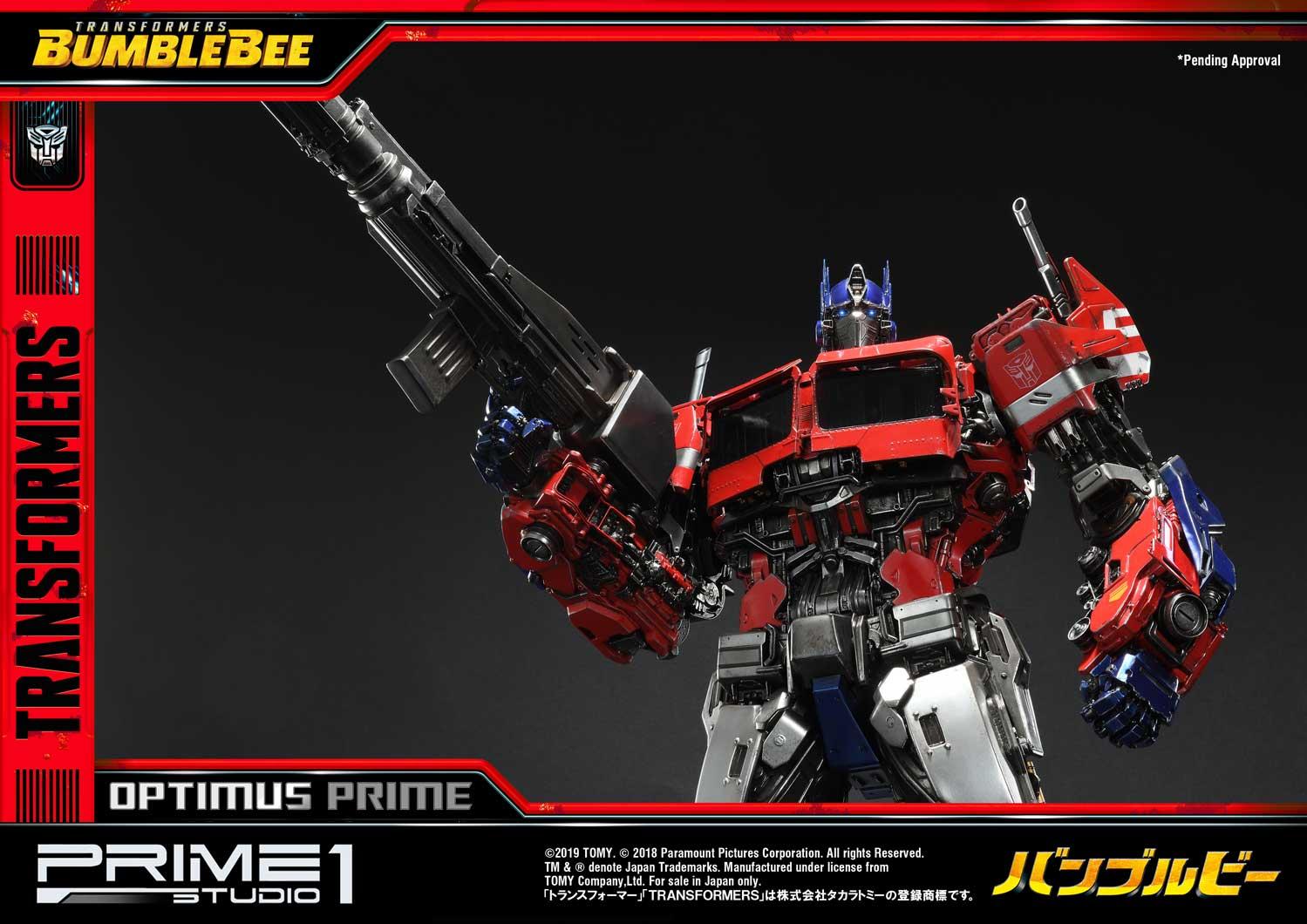 Museum Masterline Transformers: Bumblebee (Film) Optimus Prime Cybertron Edition EX Version