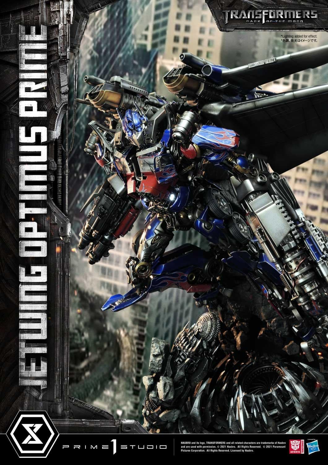 Museum Masterline Transformers: Dark of the Moon (Film) Jetwing Optimus Prime Bonus Version