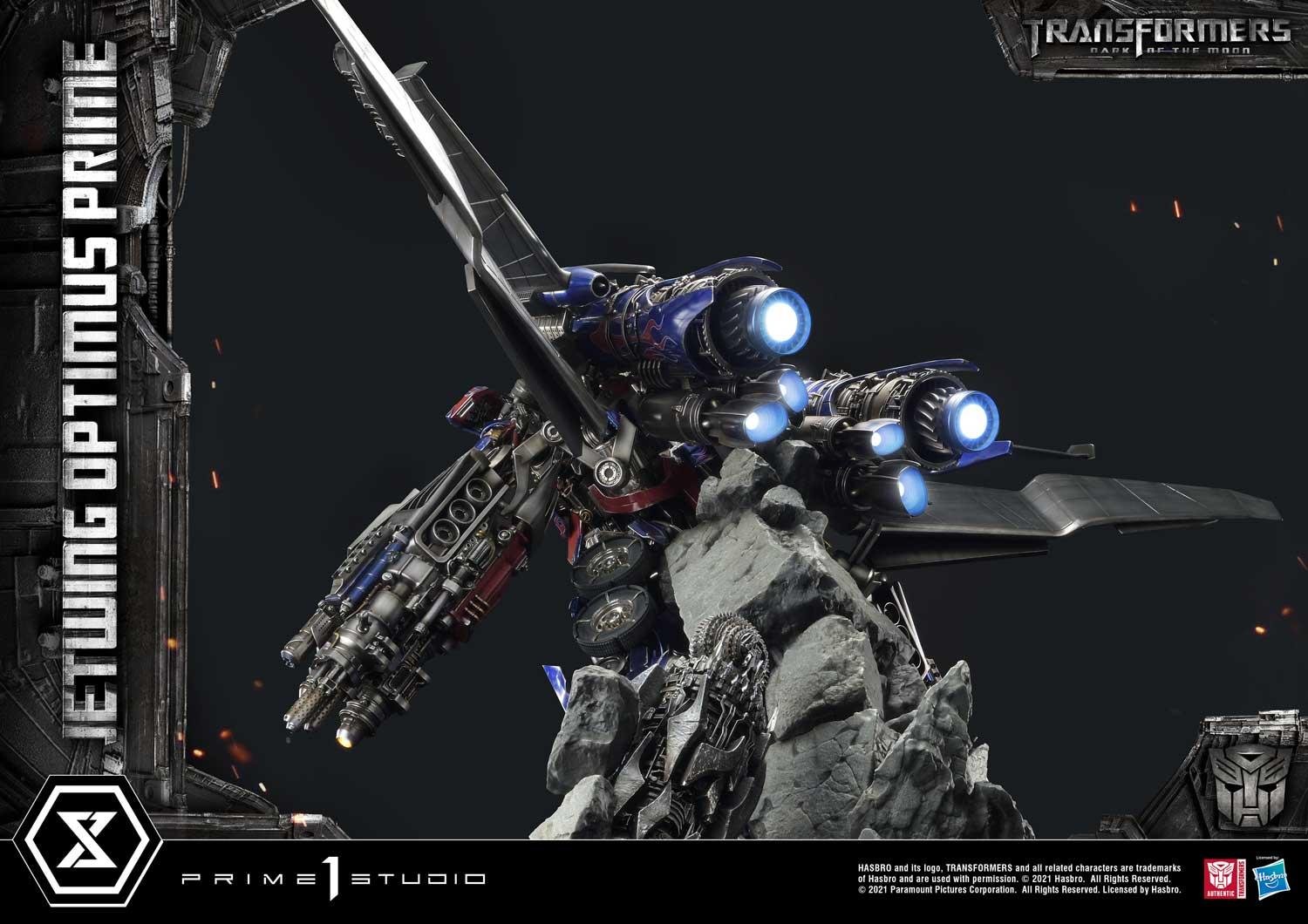 Museum Masterline Transformers: Dark of the Moon (Film) Jetwing Optimus Prime Bonus Version