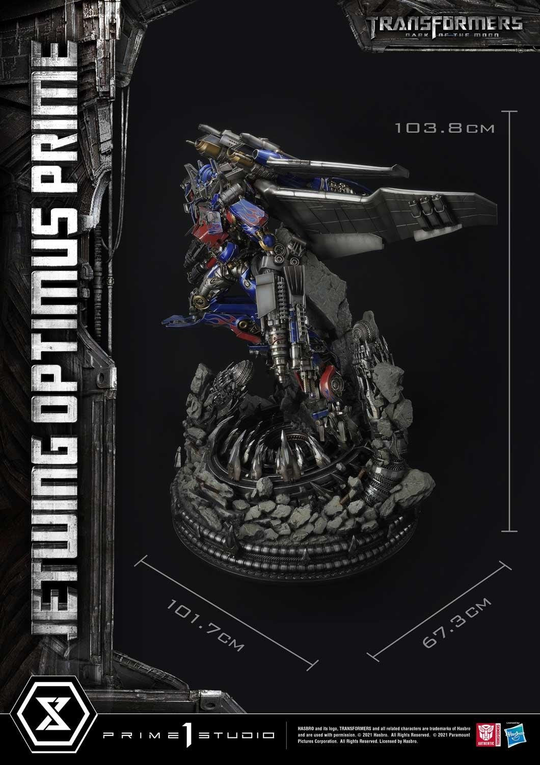Museum Masterline Transformers: Dark of the Moon (Film) Jetwing Optimus Prime Bonus Version