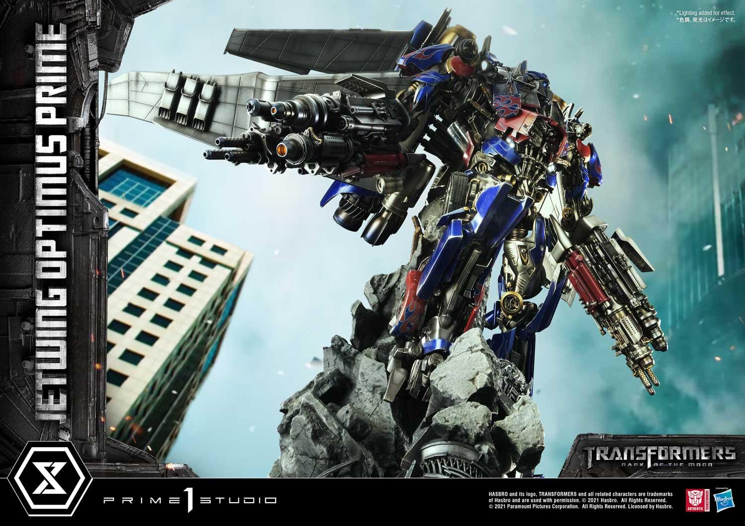 Museum Masterline Transformers: Dark of the Moon (Film) Jetwing Optimus Prime Bonus Version