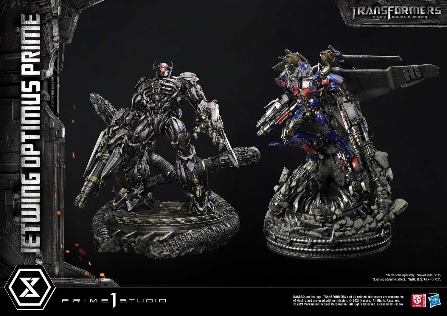 Museum Masterline Transformers: Dark of the Moon (Film) Jetwing Optimus Prime Bonus Version