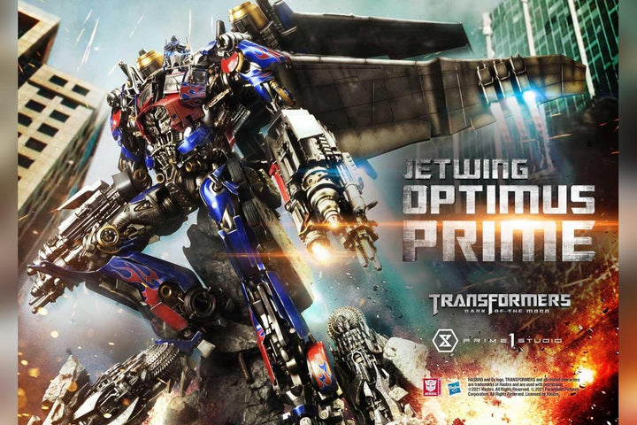 Museum Masterline Transformers: Dark of the Moon (Film) Jetwing Optimus Prime Bonus Version