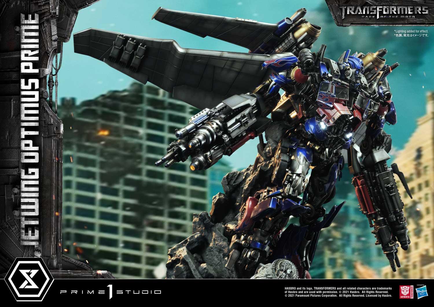 Museum Masterline Transformers: Dark of the Moon (Film) Jetwing Optimus Prime Bonus Version