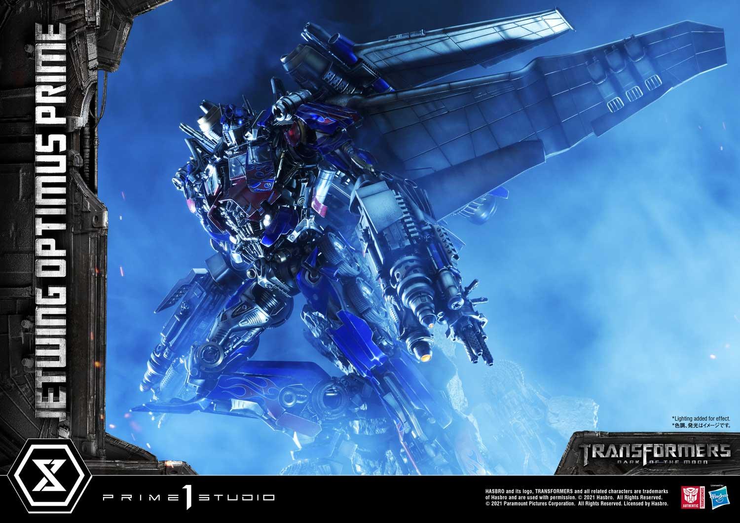 Museum Masterline Transformers: Dark of the Moon (Film) Jetwing Optimus Prime Bonus Version