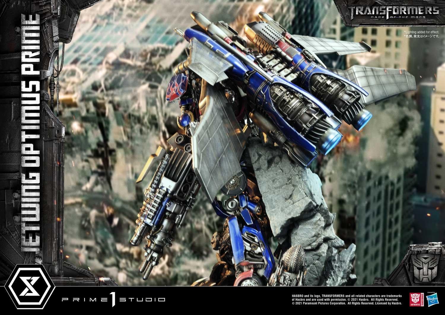 Museum Masterline Transformers: Dark of the Moon (Film) Jetwing Optimus Prime Bonus Version