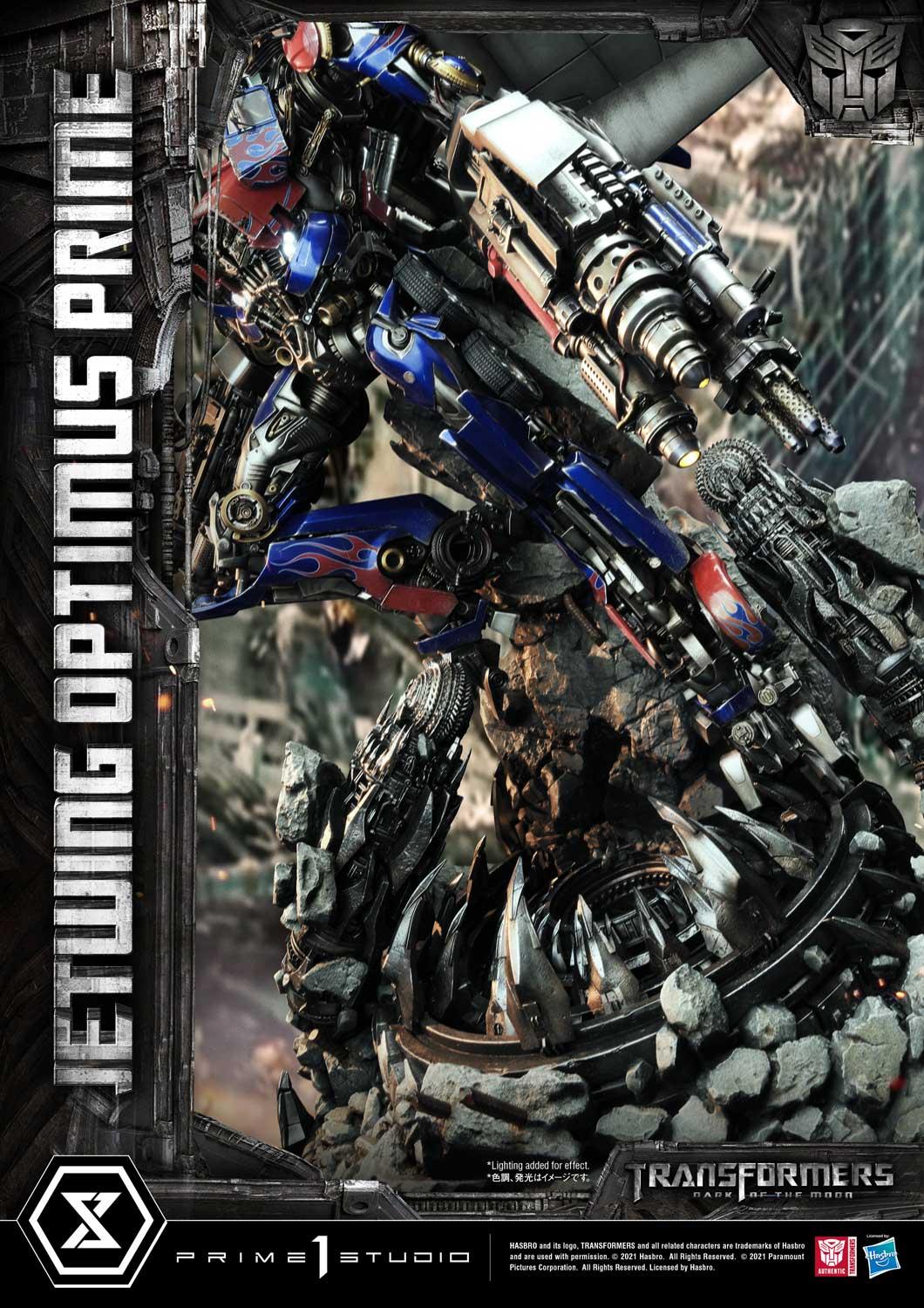 Museum Masterline Transformers: Dark of the Moon (Film) Jetwing Optimus Prime Bonus Version