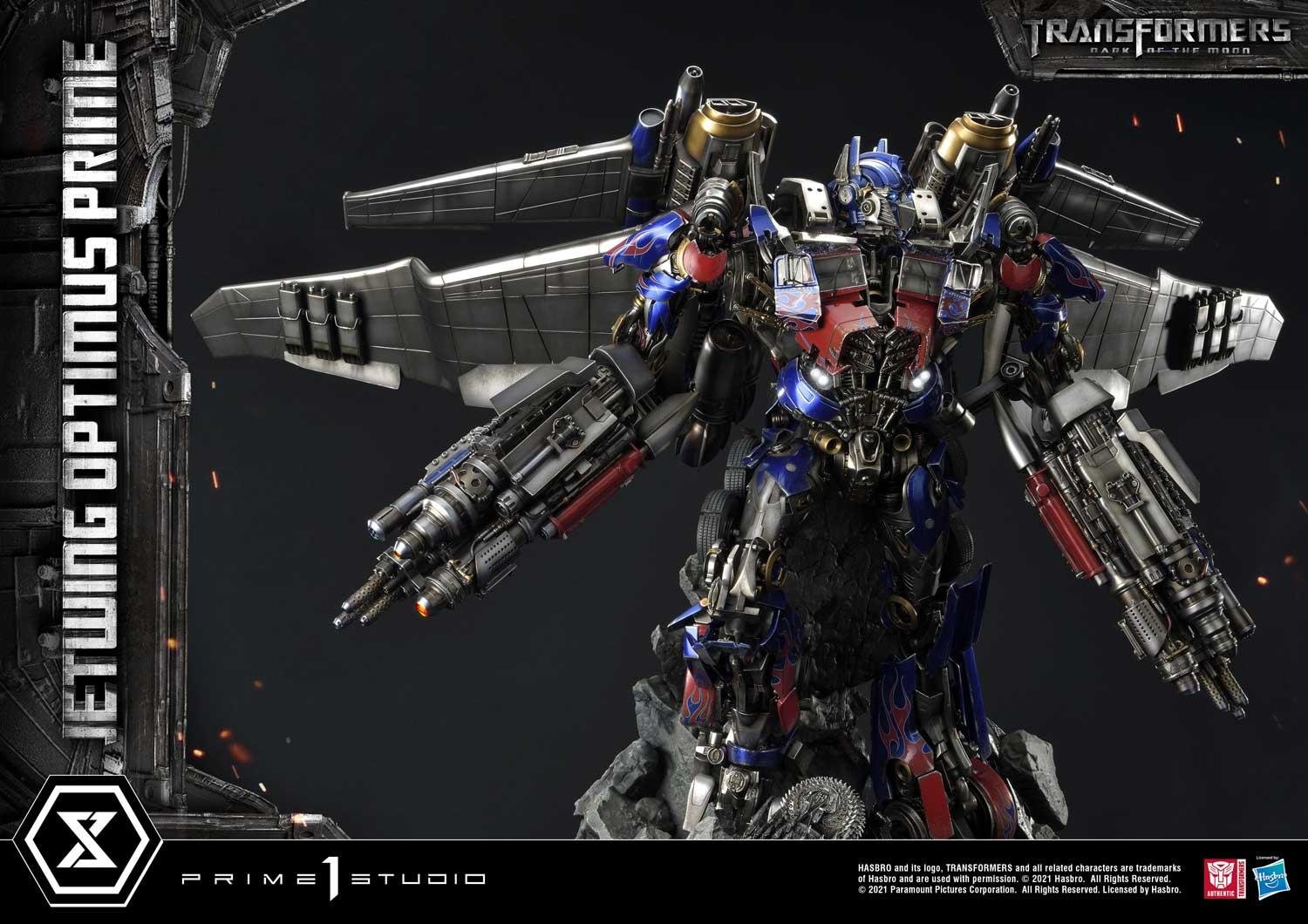 Museum Masterline Transformers: Dark of the Moon (Film) Jetwing Optimus Prime Bonus Version
