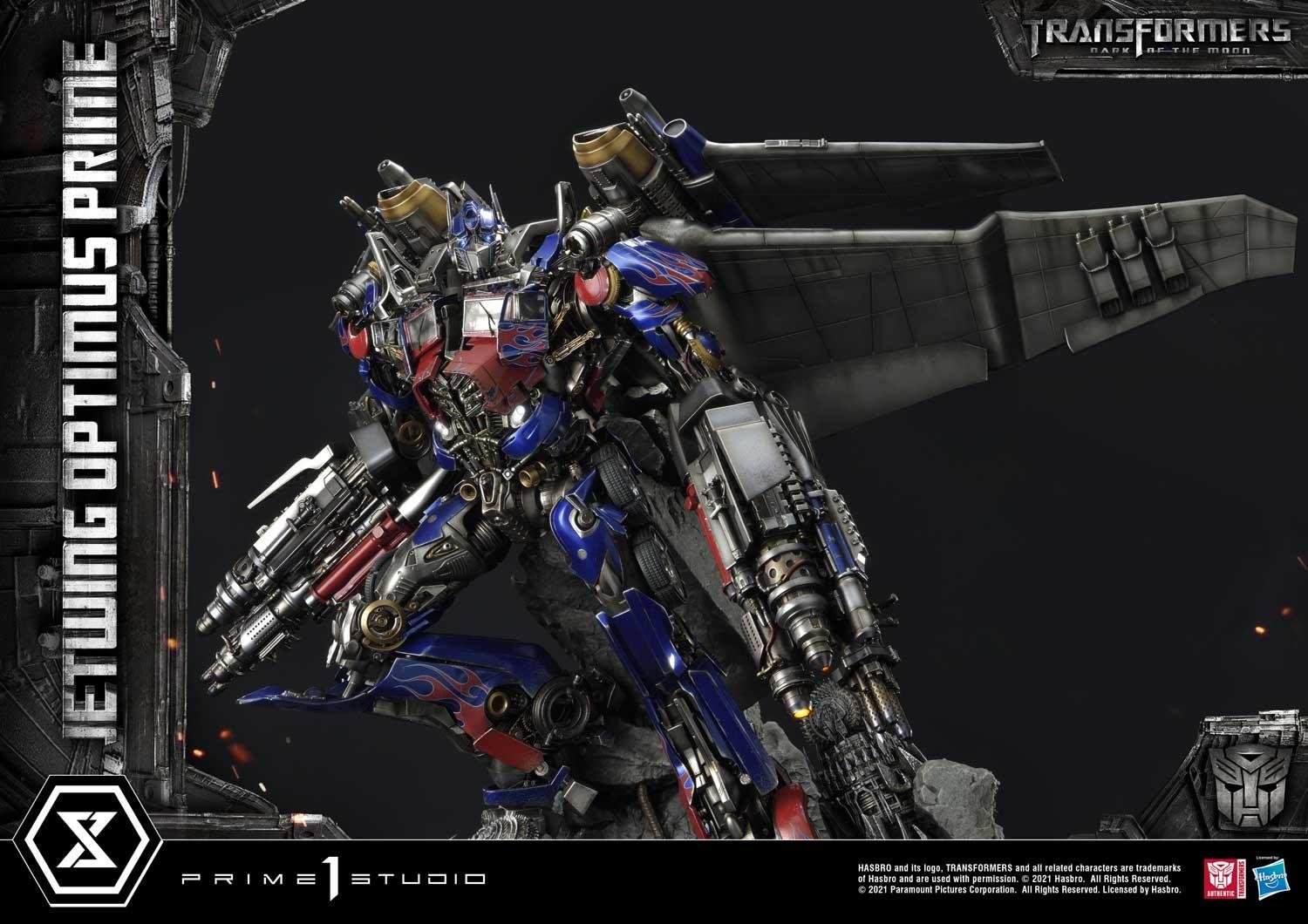Museum Masterline Transformers: Dark of the Moon (Film) Jetwing Optimus Prime Bonus Version