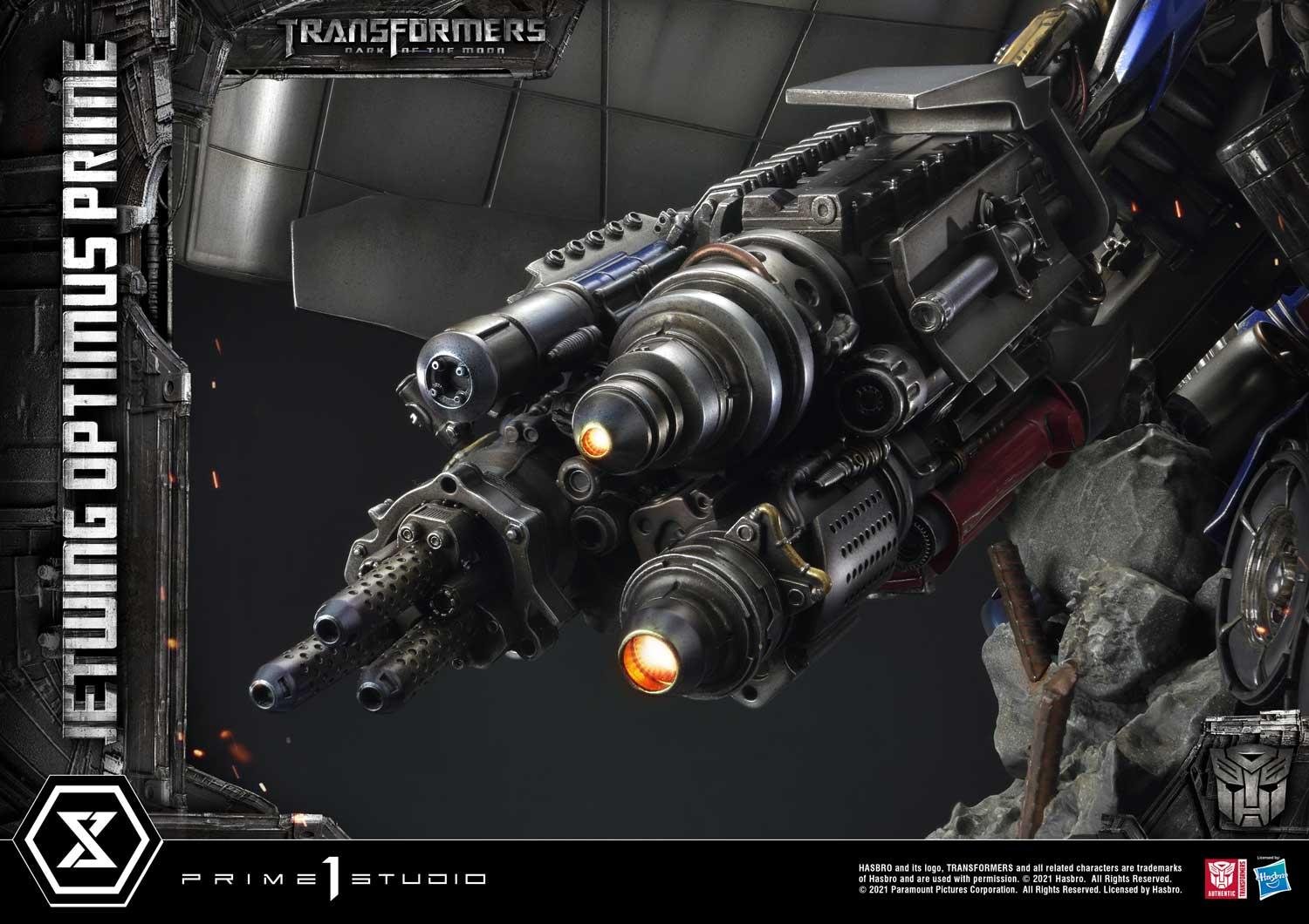 Museum Masterline Transformers: Dark of the Moon (Film) Jetwing Optimus Prime Bonus Version