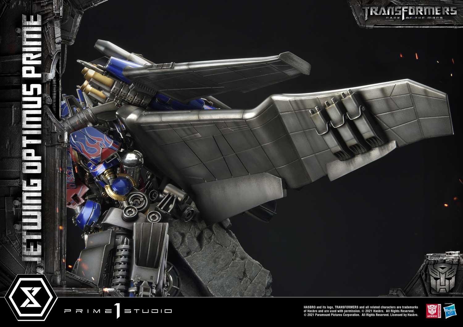 Museum Masterline Transformers: Dark of the Moon (Film) Jetwing Optimus Prime Bonus Version